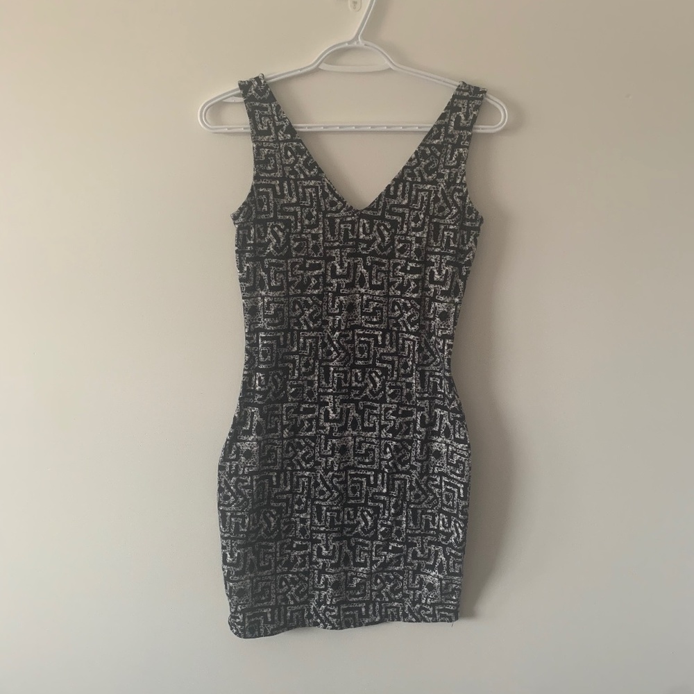 Printed Bodycon Dress